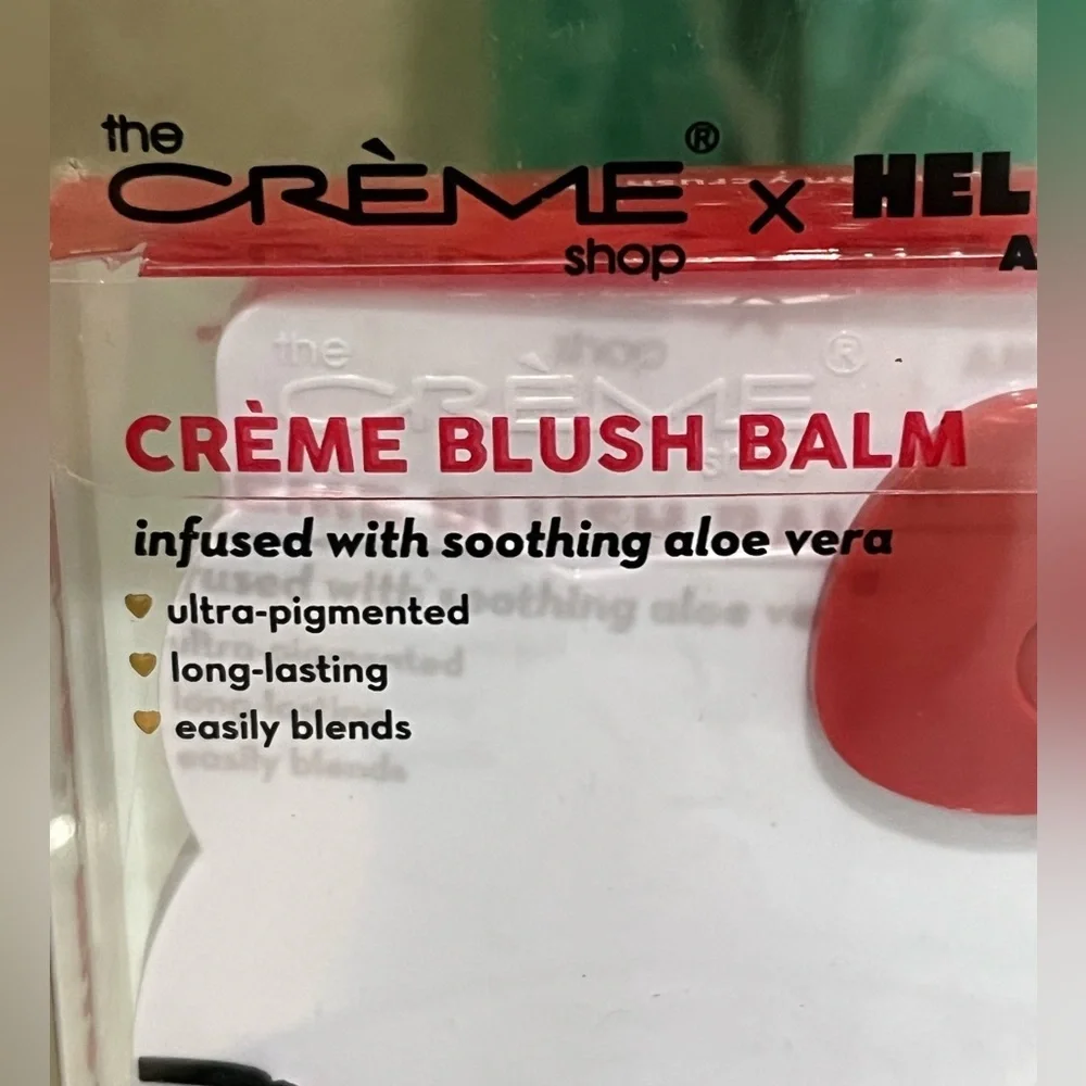 The Crème Shop x Hello Kitty Crème Blush Balm in Cranberry Crush, new!
